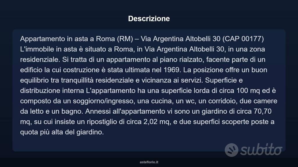 Appartamento – RM - Vista 3