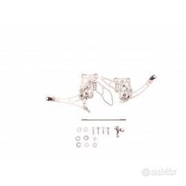 Pedane poggiapiedi racing per Suzuki GSXR 600 750 