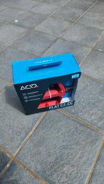 Pedali ACID, Flat, rossi, Mod. C2-CC