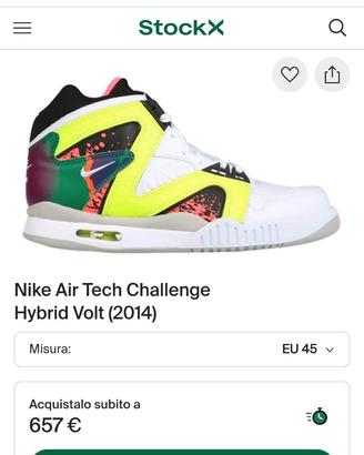 NIKE AIR TECH CHALLENGE HYBRID taglia 44