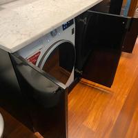 Mobile bagno per incasso lavatrice