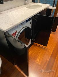 Mobile bagno per incasso lavatrice