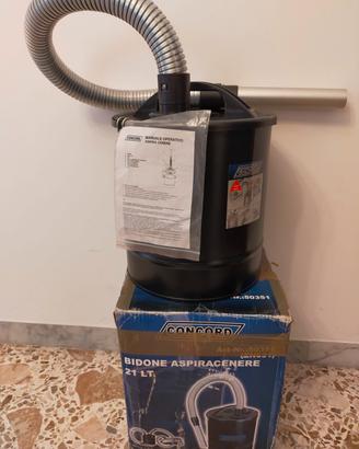 Aspiracenere con tubo e bocchetta in alluminio