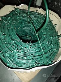 Filo spinato plastificato