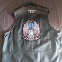 gilet e pelle originale Harley Davidson