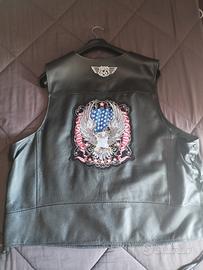 gilet e pelle originale Harley Davidson