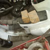 telaio vespa pk pronto pista