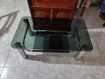 Tavolino da caffè in vetro - usato