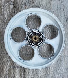 Cerchio posteriore Gilera KK KZ Grimeca bianco