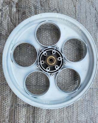 Cerchio posteriore Gilera KK KZ Grimeca bianco