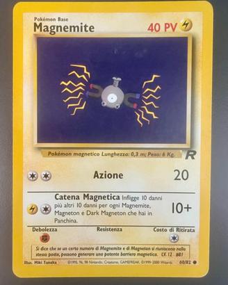 Magnemite mazzo Team Rocket