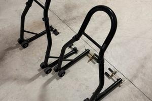 Cavalletti moto anteriore + posteriore RIDELOCK