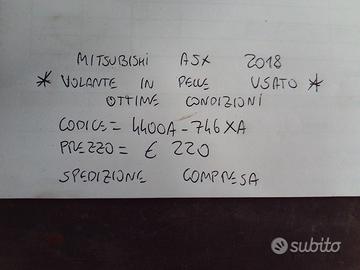 Volante in pelle mitsubishi asx 2018