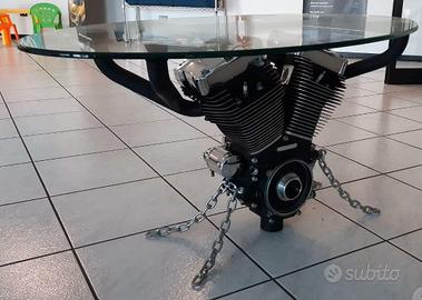 tavolino con motore HARLEY DAVIDSON
