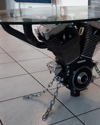 tavolino con motore HARLEY DAVIDSON