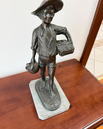 Statua in bronzo antica