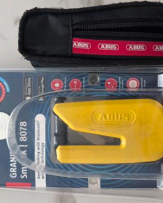 Abus Granit Detecto - Bloccadisco moto allarmato