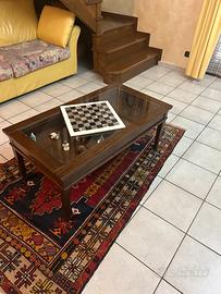 Tavolino soggiorno arte povera