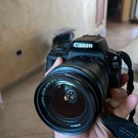 Fotocamera Canon 100D e 2 Obiettivi Canon e Borsa