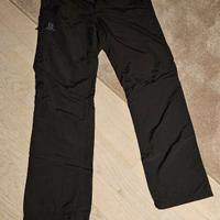 Pantaloni Salomon tg 50 neri trekking