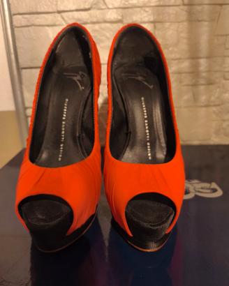 décolleté open toe Giuseppe Zanotti 