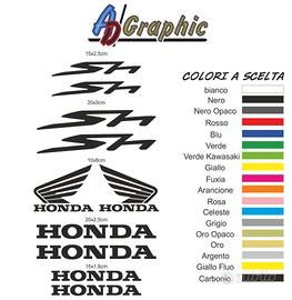 kit adesivi stickers honda sh tipo3