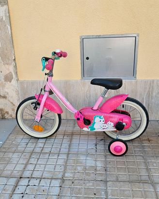 bicicletta decathlon 14 pollici