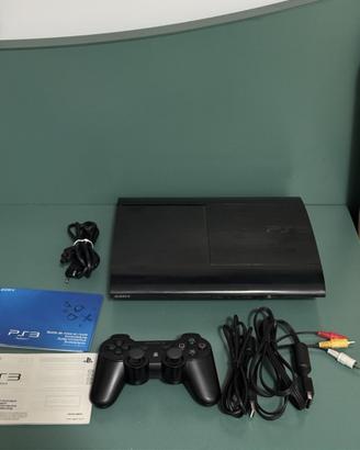 ps3 super slim 500gb mai usata