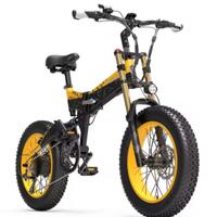 Bezior Bici Elettrica X1500 da 26" Mountain Bike