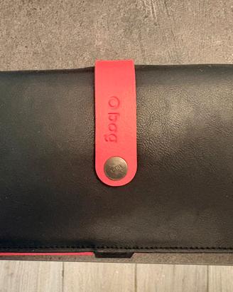 Portafoglio o bag color fragola