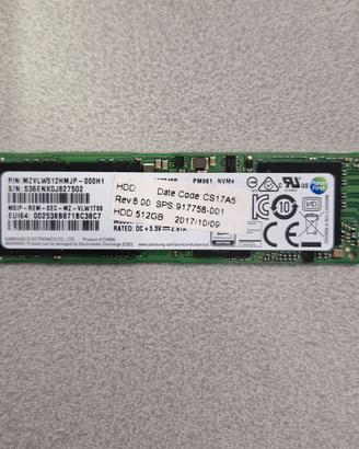 Hard Disk SSD 512GB NVMe