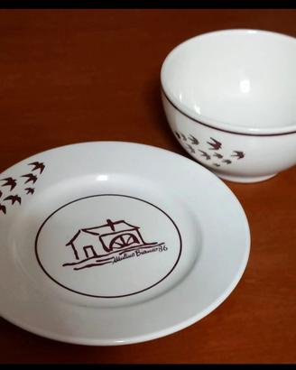 Set da collezione composto da tazza con piatto '86
