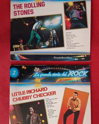 N. 2 LP vinile "La grande storia del Rock"