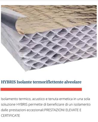 ACTIS HYBRIS Isolante termoriflettente alveolare