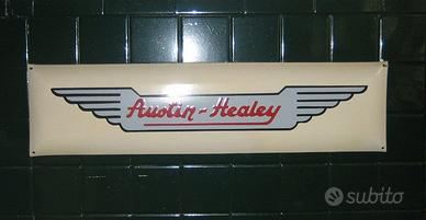 AUSTIN HEALEY STEMMA DA PARETE IN METALLO PESANTE