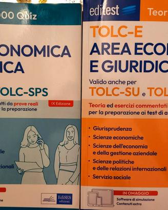 TOLC - Test e Corsi di Laurea - 2 volumi