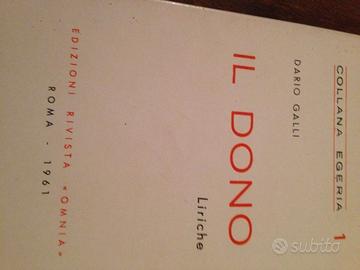 Il dono liriche Dario Galli