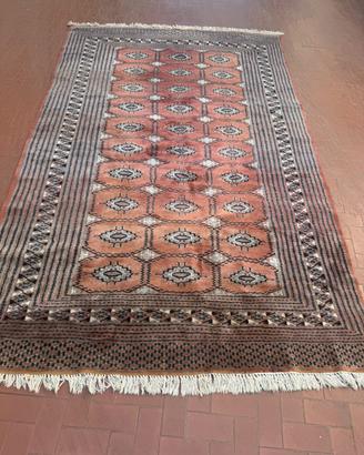 tappeto orientale terracotta 