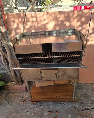 barbecue acciaio inox artigianale