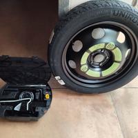 Ruotino Uniroyal R18 + kit per auto