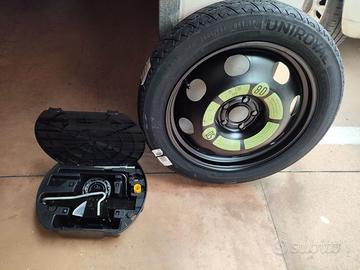 Ruotino Uniroyal R18 + kit per auto