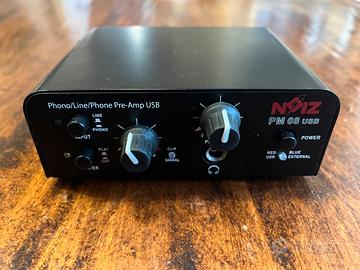 Noiz pm 08 - Prephono/Pre/Amplificatore cuffie/USB
