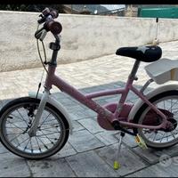 Bici bambina btwin 16