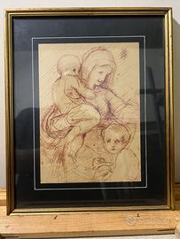 Riproduz Sanguigna di Jacopo Carucci "Pontormo"