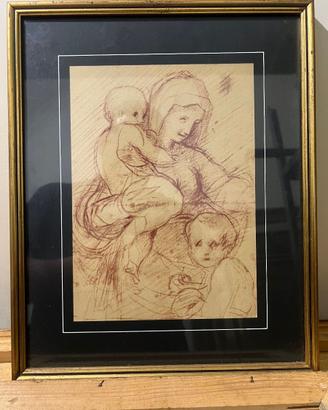 Riproduz Sanguigna di Jacopo Carucci "Pontormo"