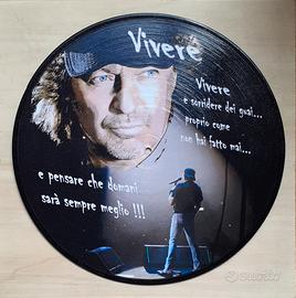 Vinile 33 giri da parete omaggio a Vasco Rossi 