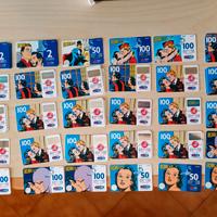 Ricariche telefoniche TIM (2 omaggio rare) + altre