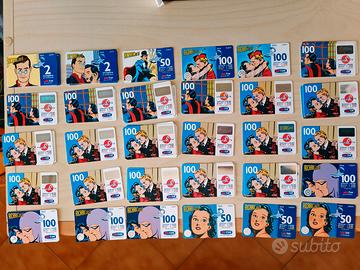 Ricariche telefoniche TIM (2 omaggio rare) + altre