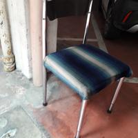 set 4 sedie tubolari