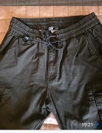 pantalone cargo uomo con tasche